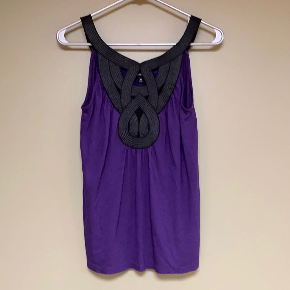 Purple tank top